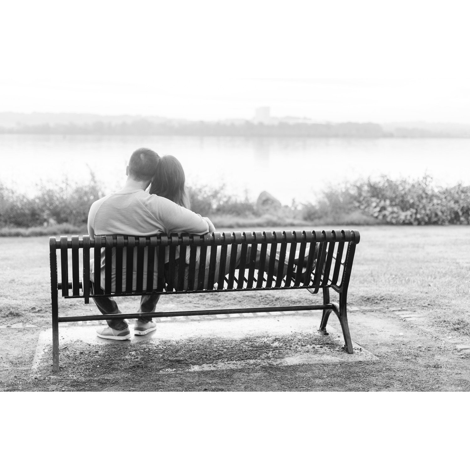 Back on a bench where it all started.