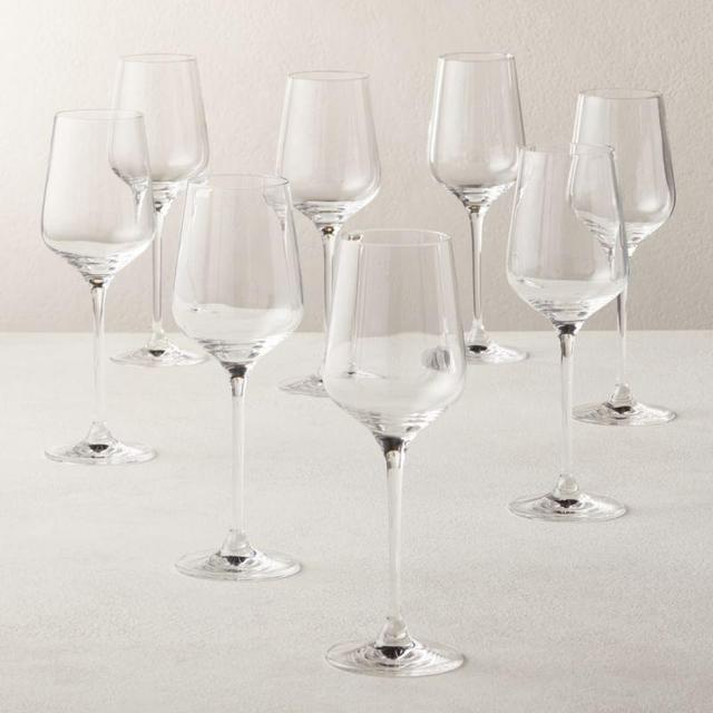 Rona White Wine Glasses, Set of 8