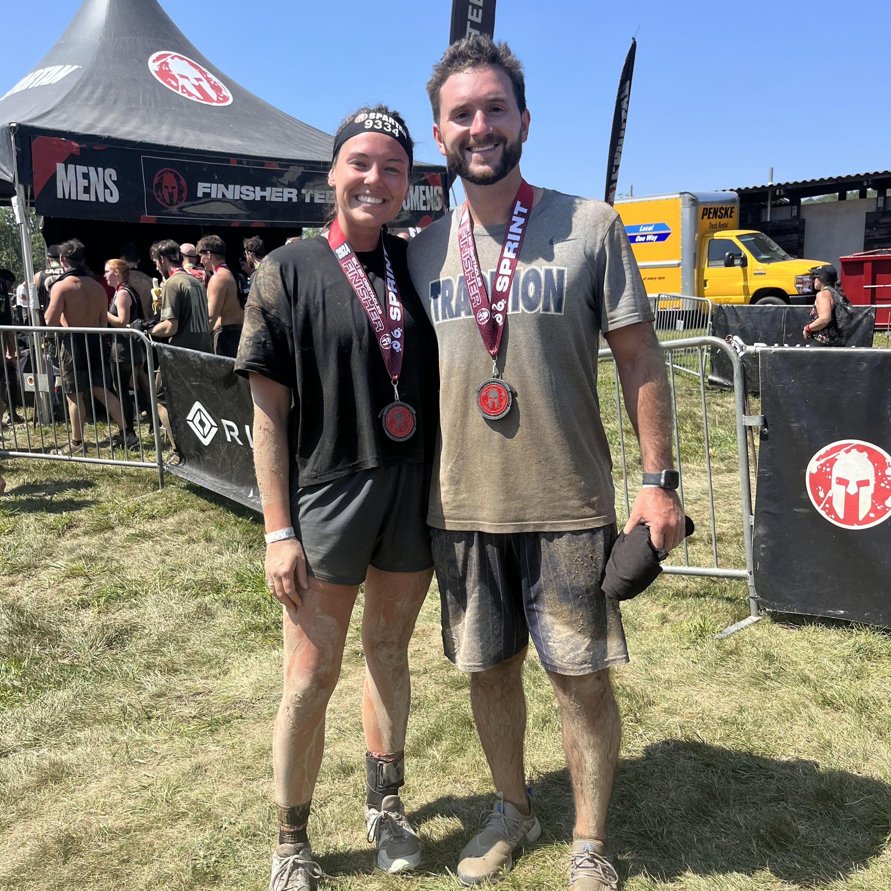 Spartan Race in Oak Hill, WV. Chris says one was enough.