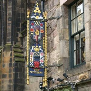 Dinner at The Witchery in Edinburgh