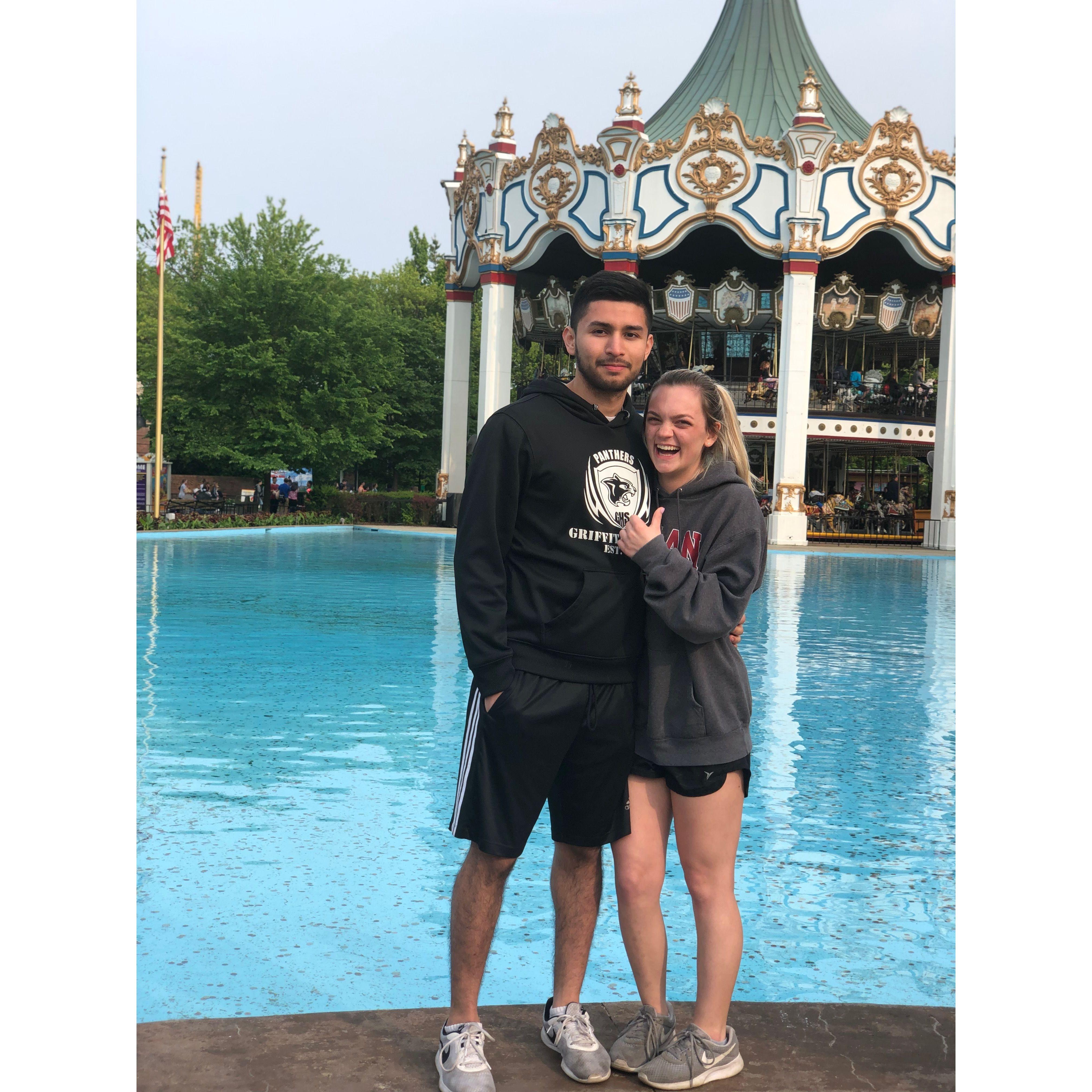 first trip to six flags!!