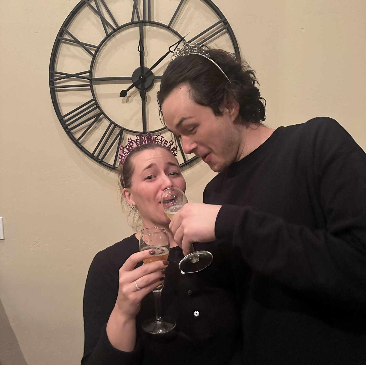 Happy New Year from AZ! This is how we say goodbye every night!