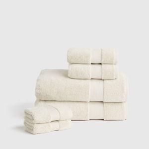 Turkish Ultra Luxe Plush Bath Towel Bundle - Ivory