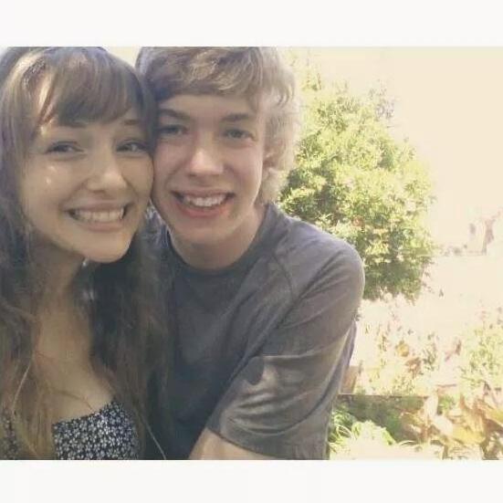 The first day we met in person/first date!!!!!! Sounds weird but we knew each other online long distance for 1 1/2 years :0