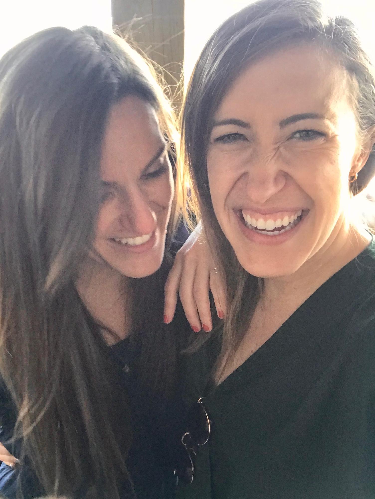 Our first photo together!