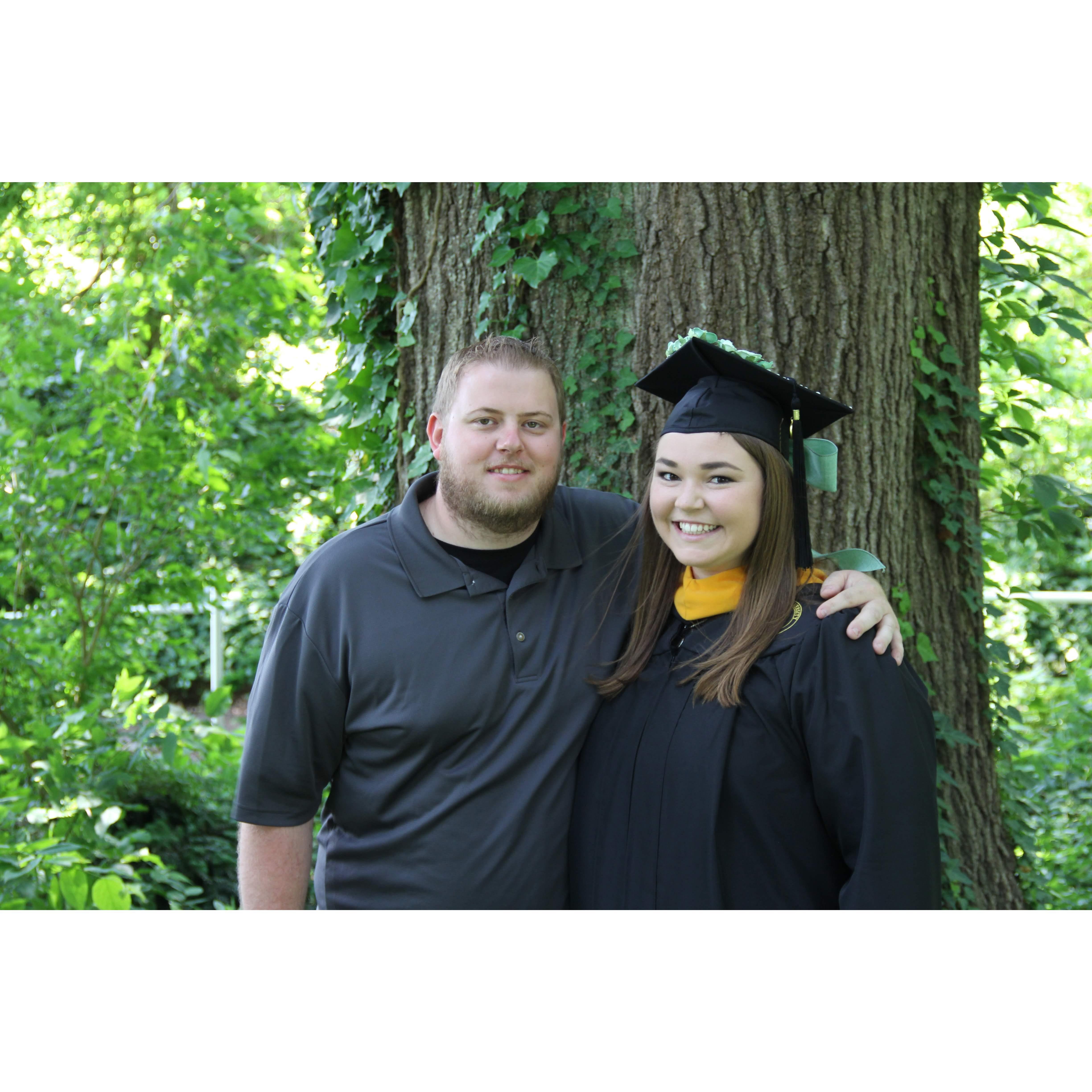 Anna's Masters graduation