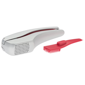 Zyliss Susi 3 Garlic Press - Aluminium Garlic Press with Built-In Cleaning Tool - Garlic Crusher, Mincer & Peeler for Unpeeled Garlic Cloves