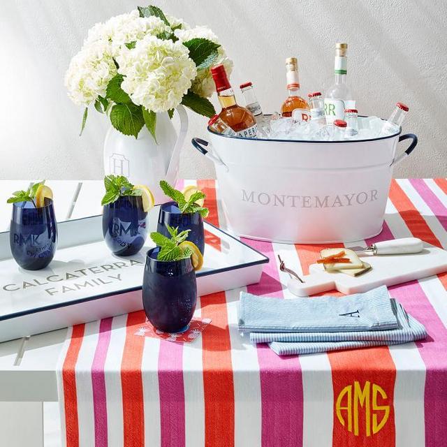 Personalized Enamelware Party Bucket- The Josies