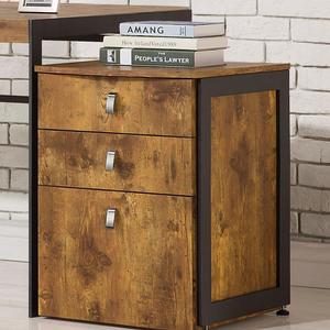 Enes 3 Drawer Mobile Vertical Filing Cabinet