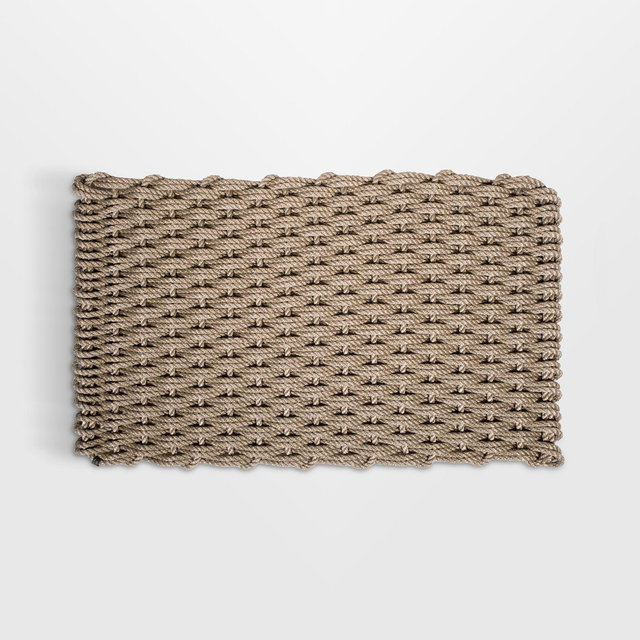 The Rope Co. Sand Indoor/Outdoor Handwoven Doormat 24x38"