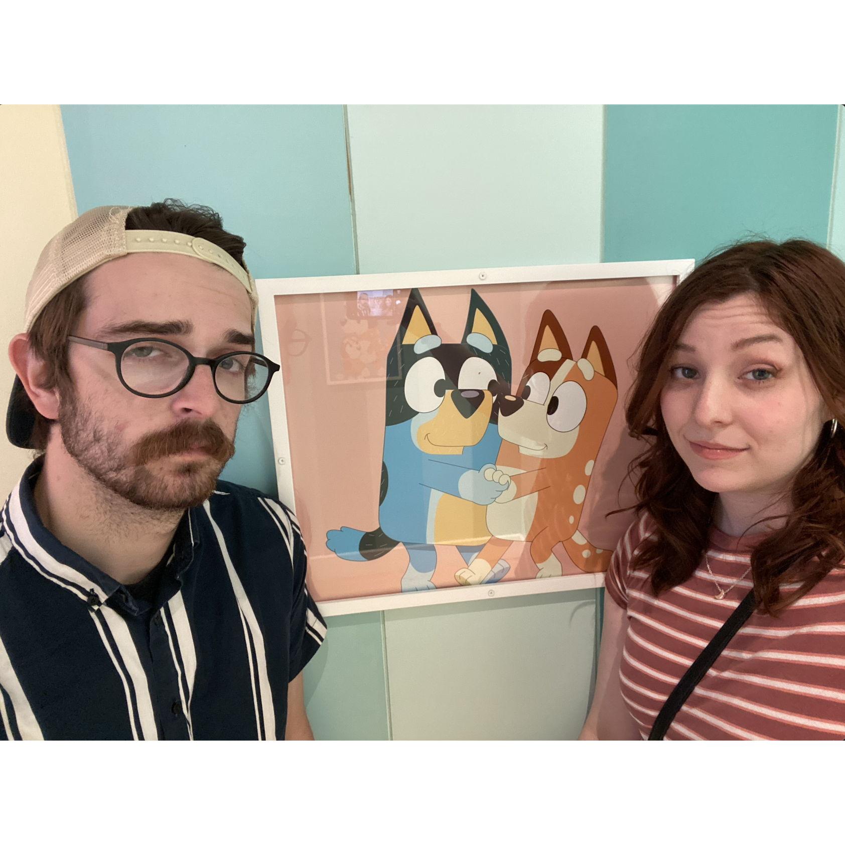 Us with the one true power couple.