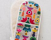 Swedish Kitchen Oven Mitts, Scandinavian...