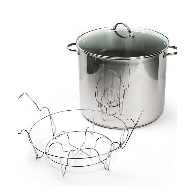 RSVP International Endurance Stainless Steel 20 Quart Water Bath Canner