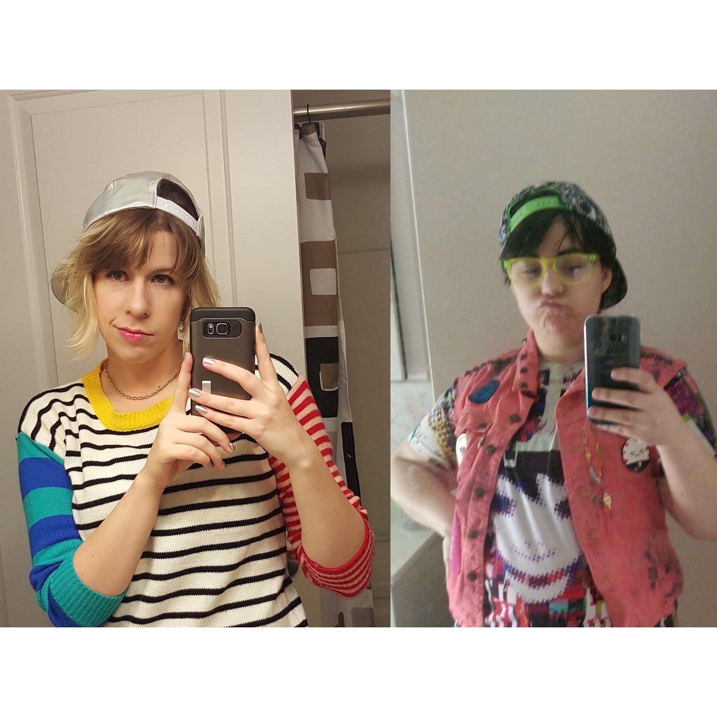 We met online in 2014 and were always kindred spirits!