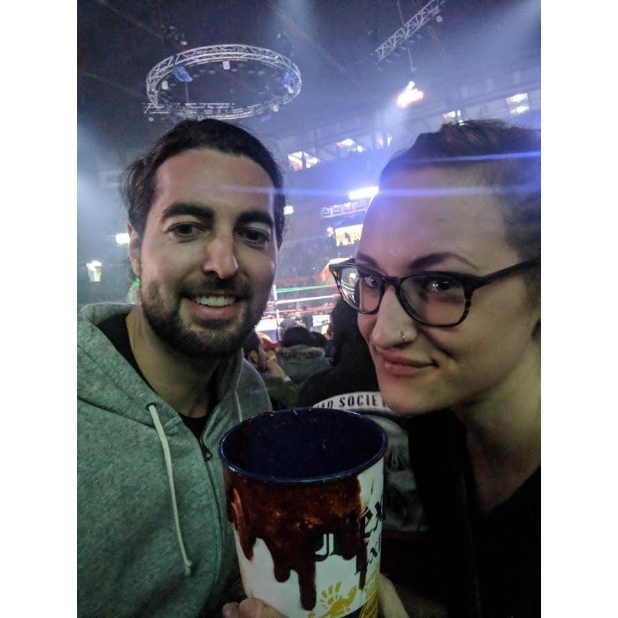 Alex drags us to a Macho Libre show in Mexico City. Enjoying a $2 big bulp sized Michelada! Winter 2018