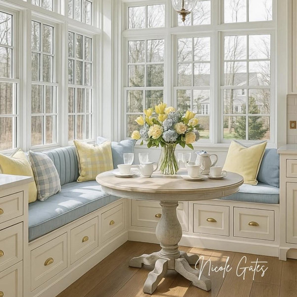 Materials for Cole’s Custom Breakfast Nook