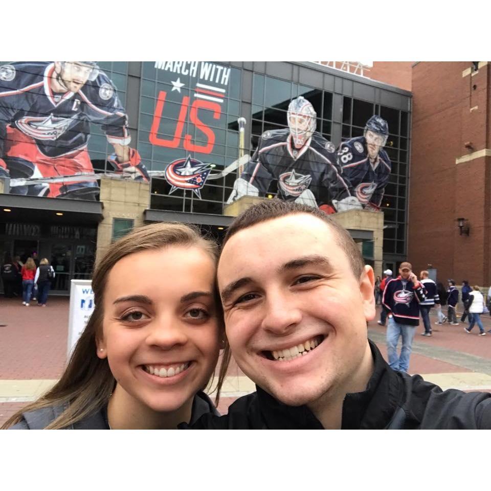 First Blue Jackets Game | January 21, 2017