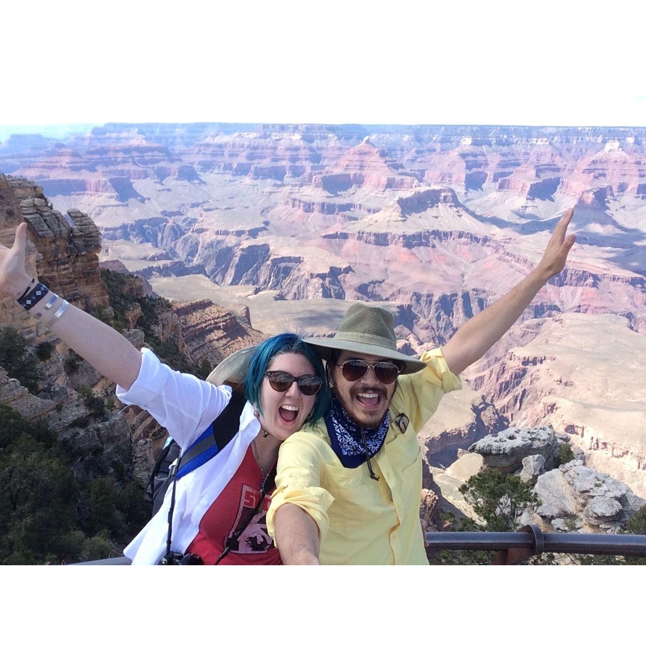 Us at the Grand Canyon