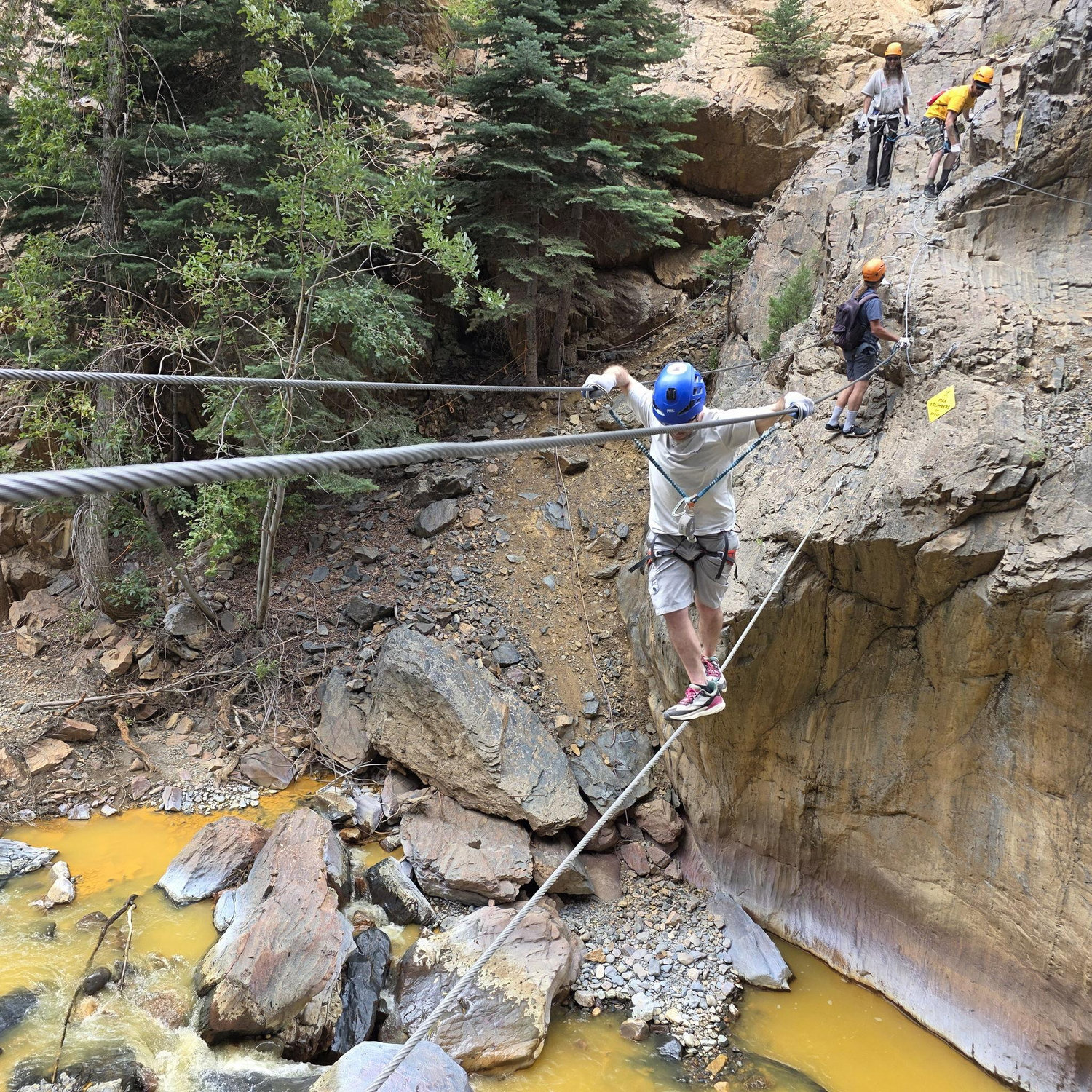 First via ferrata