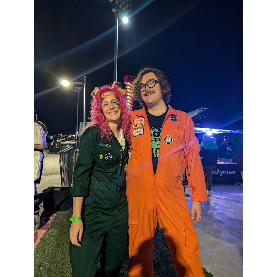 Dressed up for one of our favorite bands, King Gizzard and the Lizard Wizard at COTA | 2024
