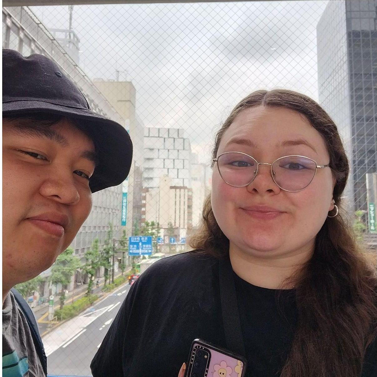 Our adventures in Odiaba Japan.