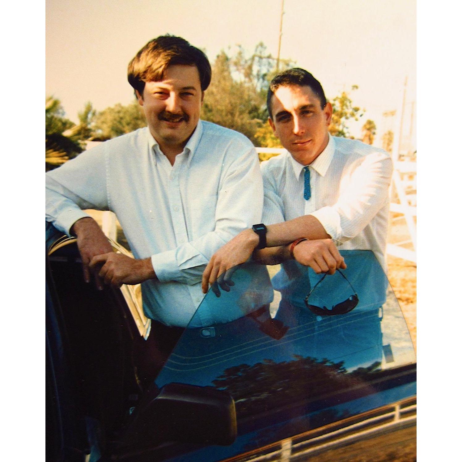 ... highschool buddy, Loran Fredrick... I was his best-man, '91