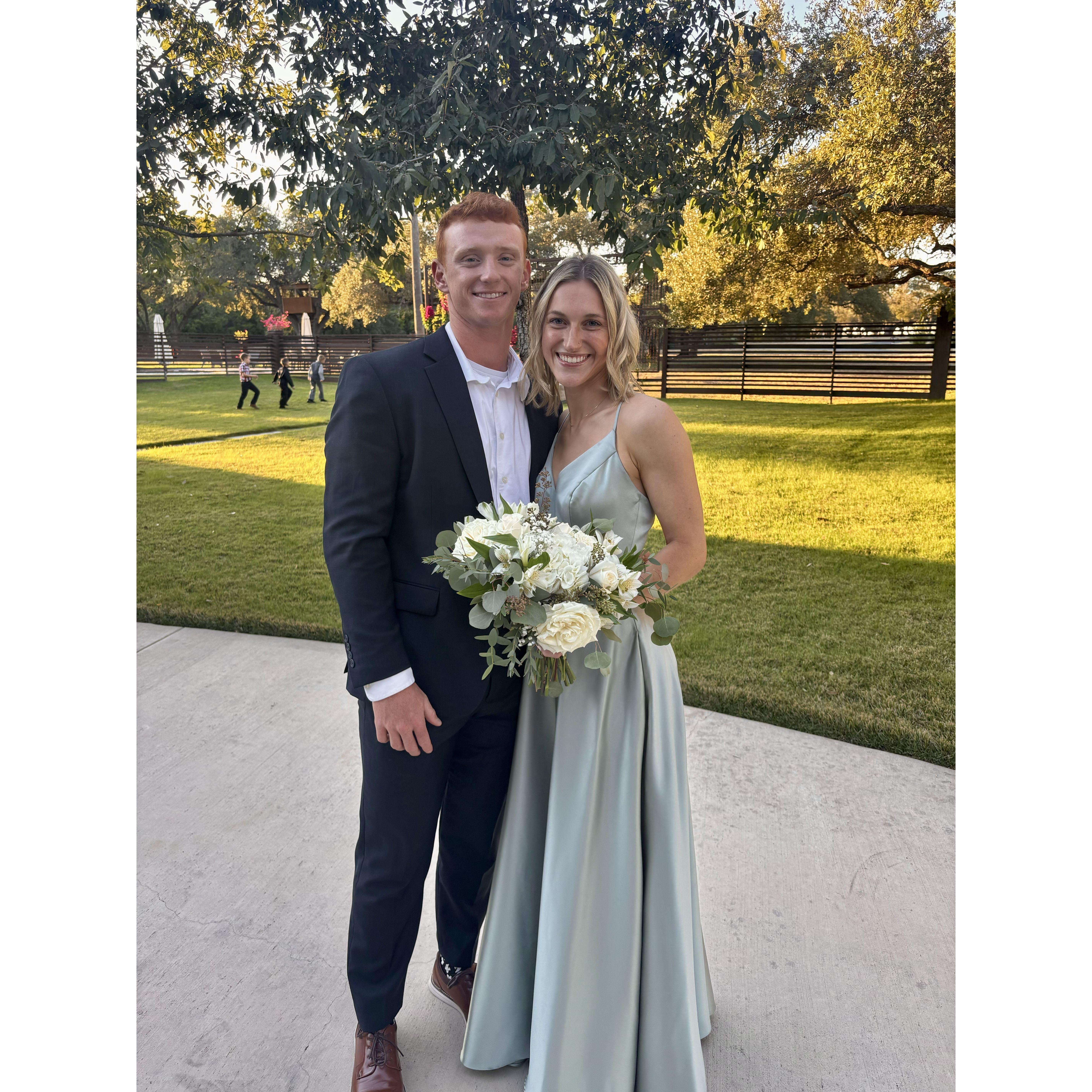 The Amendt's wedding