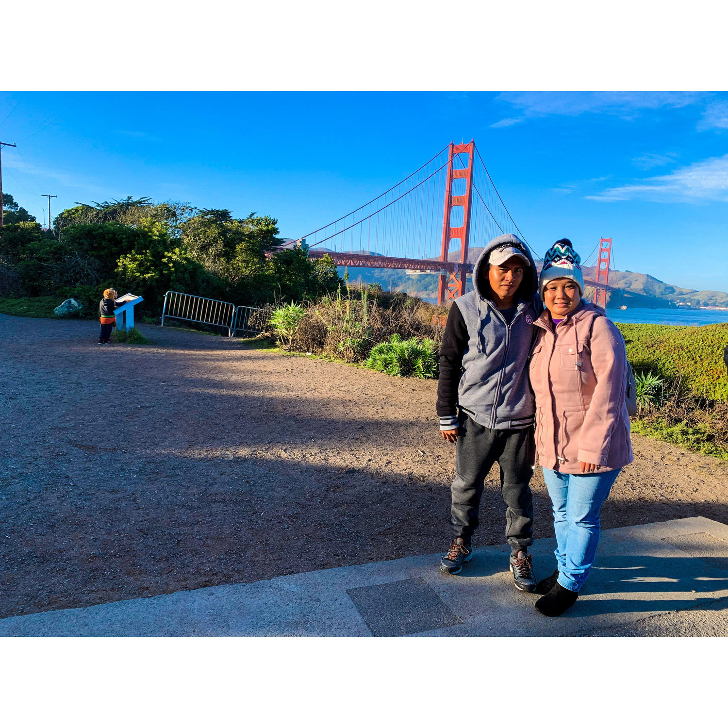 January 2, 2020 : Exploring at the Golden Gate Bridge