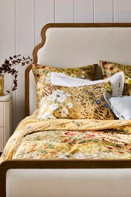 Organic Cotton Sateen Printed Duvet Cover by Maeve