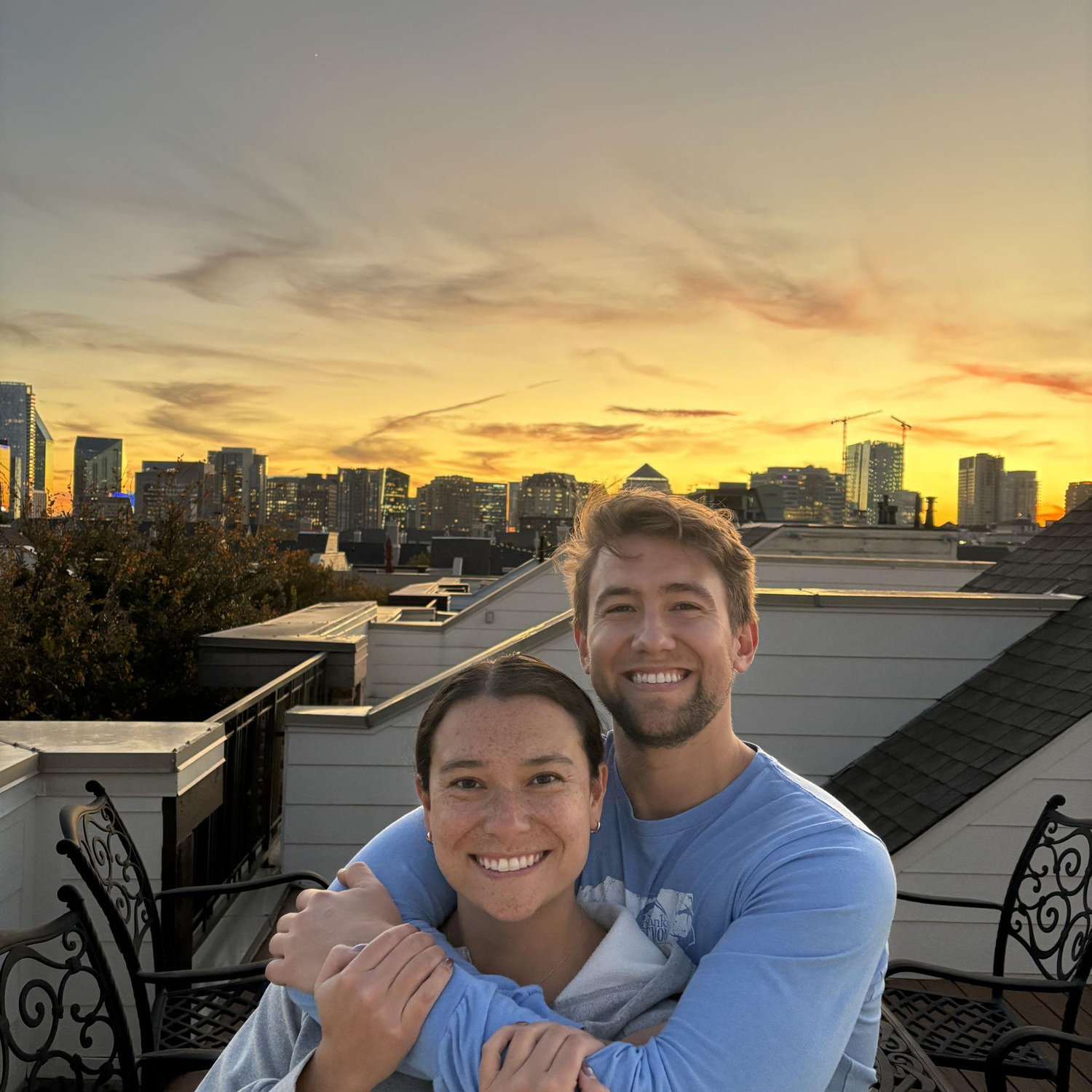 Our first pic in our Dallas home
