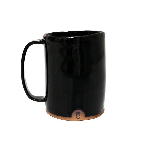 M. CROW MUG - BLACK