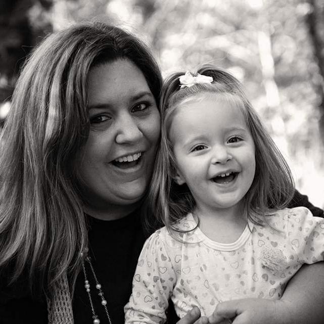 October 2016, taken at our family portrait session. One of my favorite photos of Alaina & me. ❤