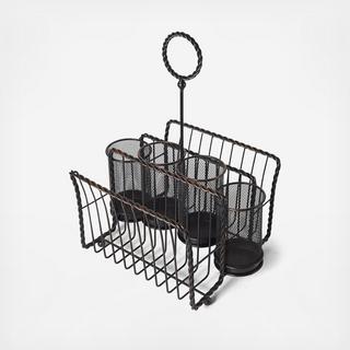 Rope Buffet Utensil Caddy