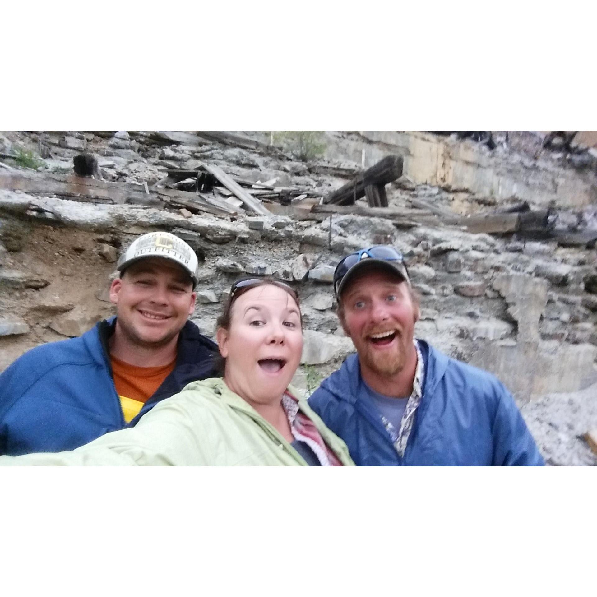 Our first Fourth of July together. Silverton, CO with lots of good friends.