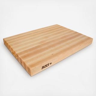 Edge Grain Cutting Board with Grips