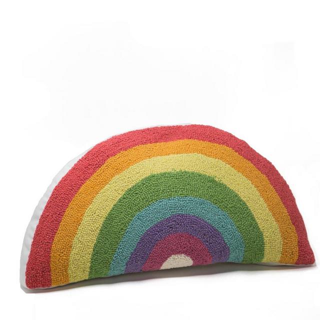 RAINBOW HOOK PILLOW  BY PEKING HANDICRAFT