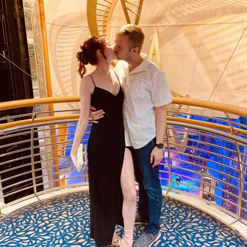 On our cruise in Mexico!