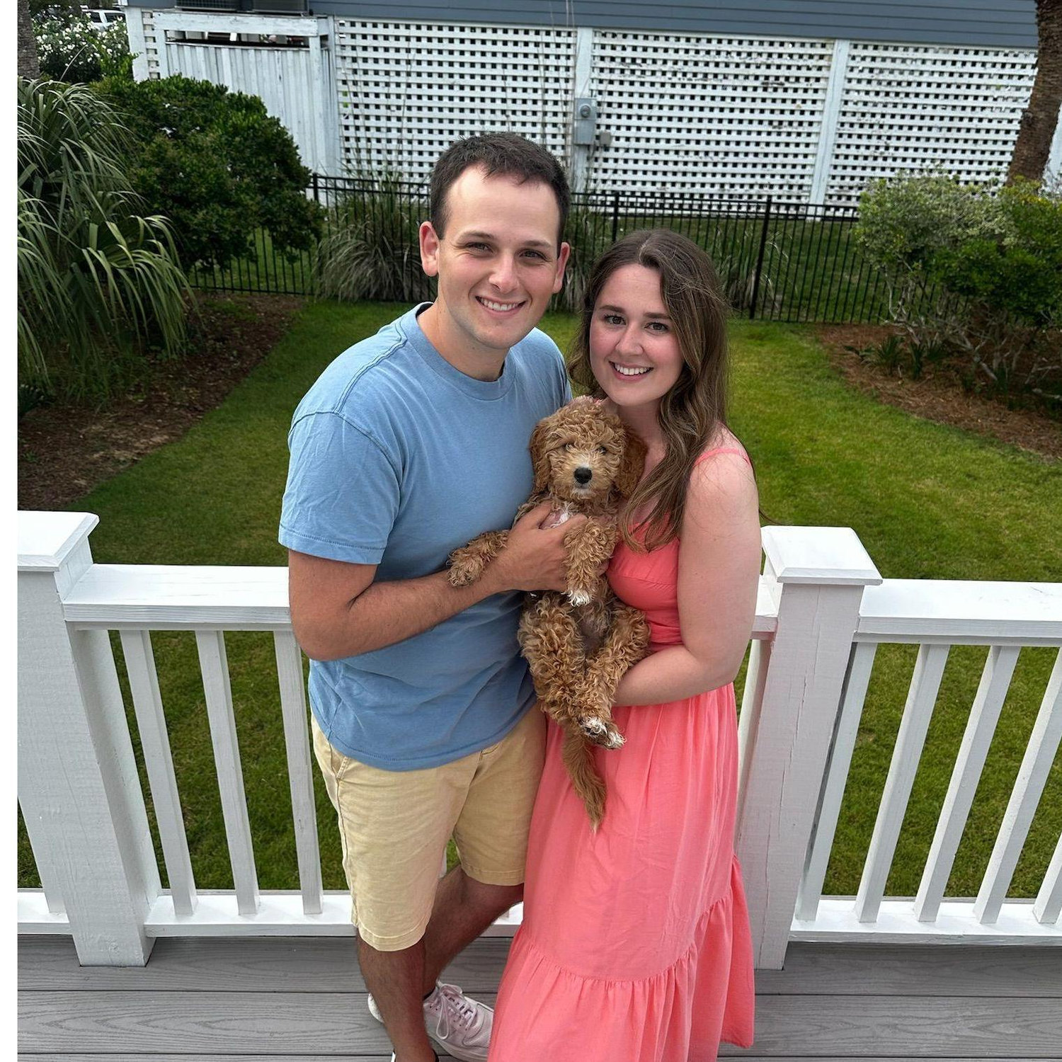 Baby Wally's first trip to the beach
