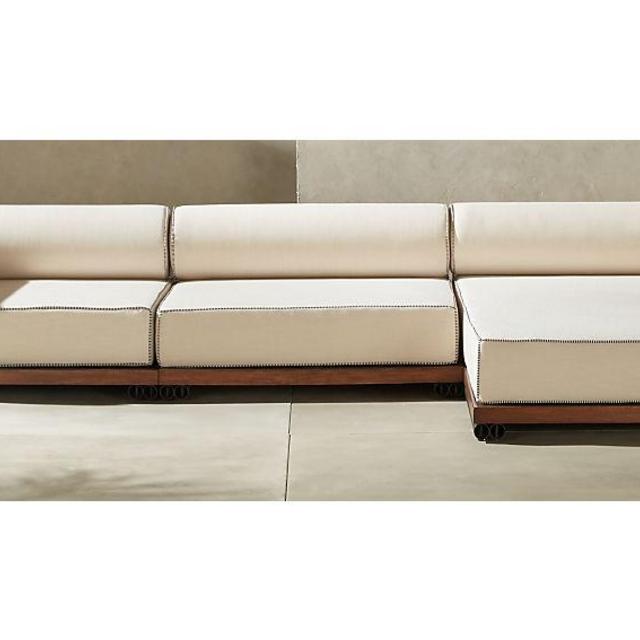 Bizerte Outdoor 3-Piece Sectional