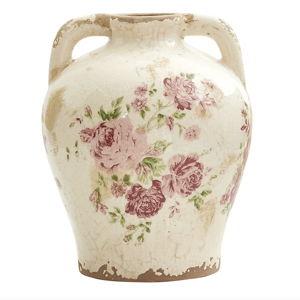 Nearly Natural Green Ceramic Farmhouse Vase