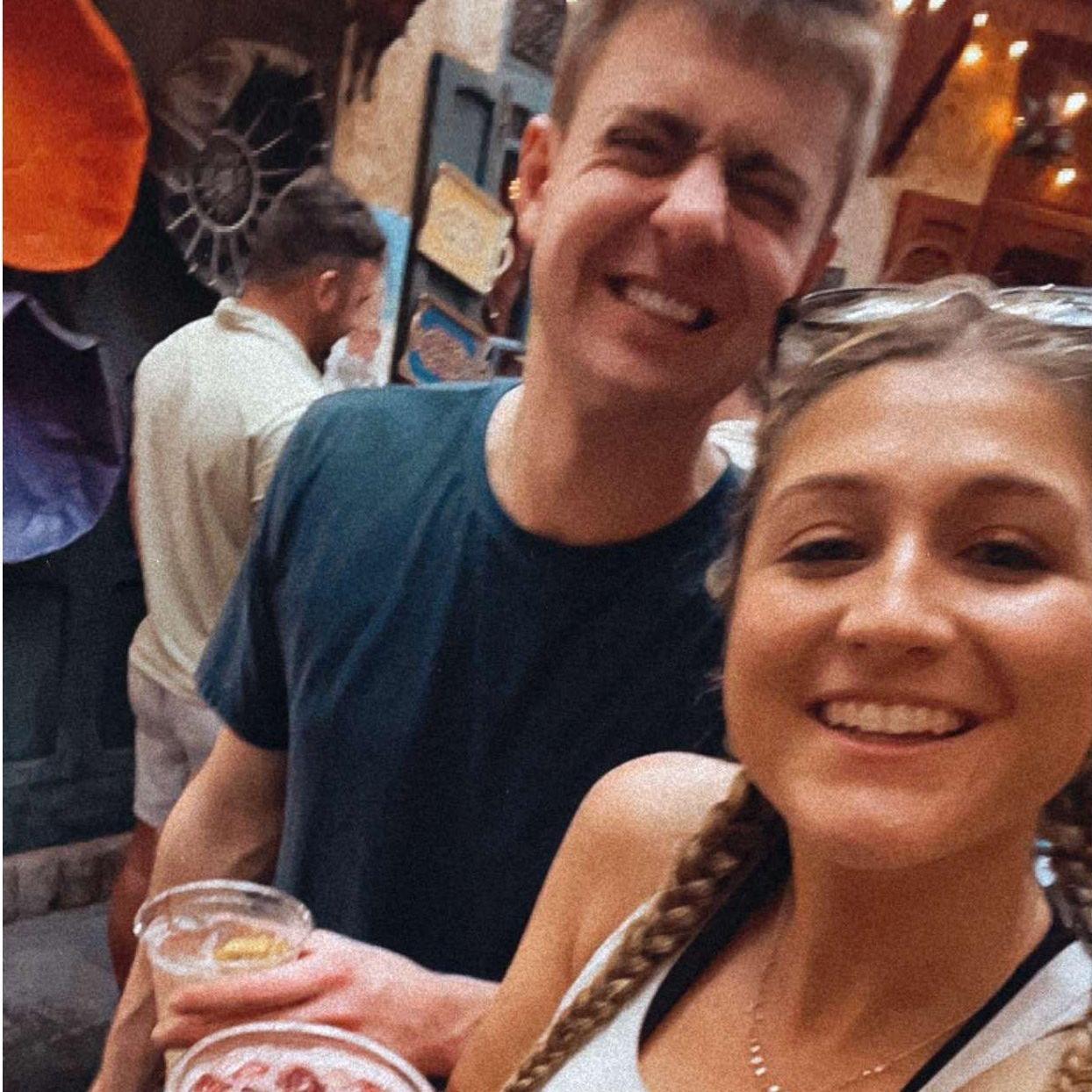 Post Disney World Half Marathon calls for some drinks at Epcot