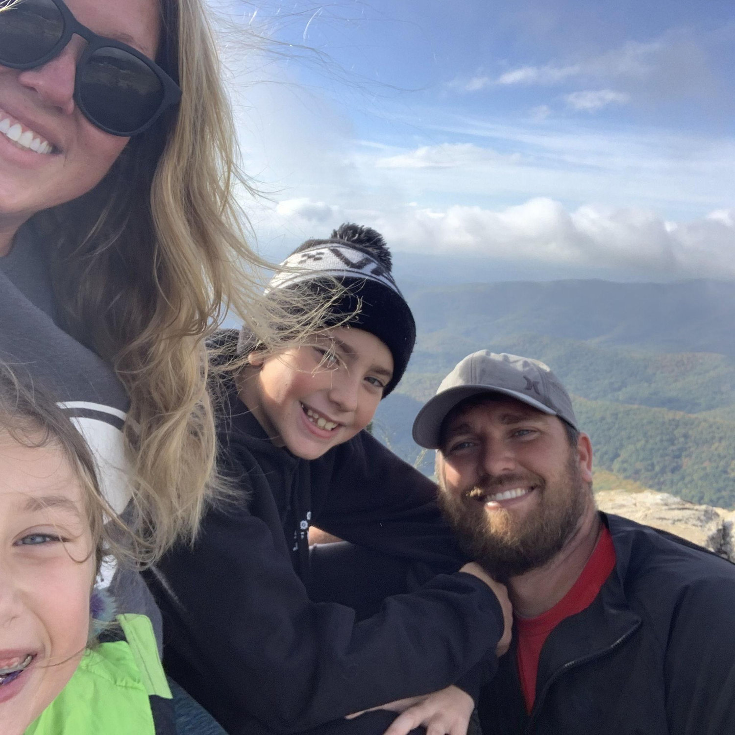 First family trip to the Blue Ridge Mountains