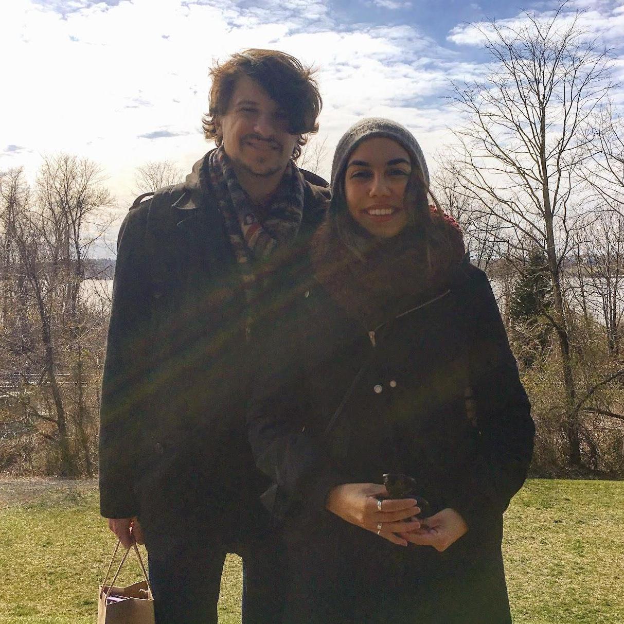 Outside the DIA in Beacon, NY
