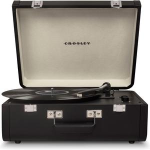Crosley CR6252A-BK Portable Turntable with Bluetooth, Black