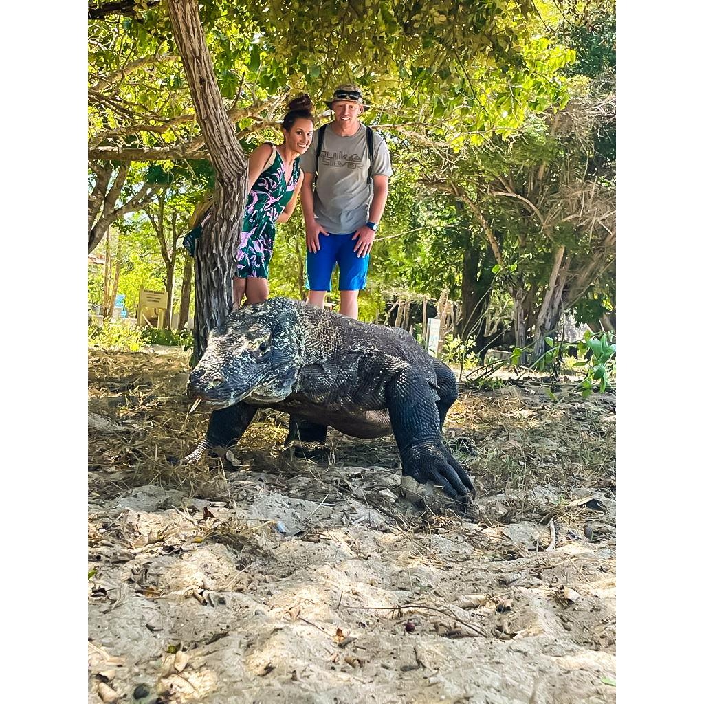 Andy knew I truly loved him when I saved him from the Komodo Dragon
