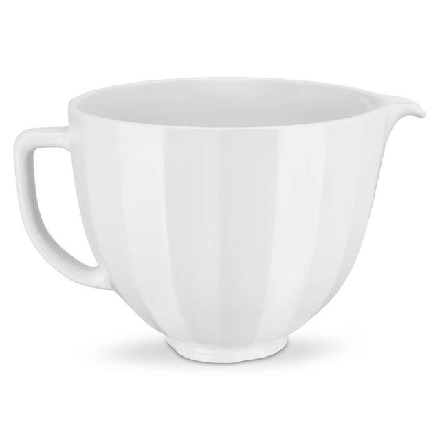 KitchenAid 5qt White Shell Ceramic Bowl - KSM2CB5