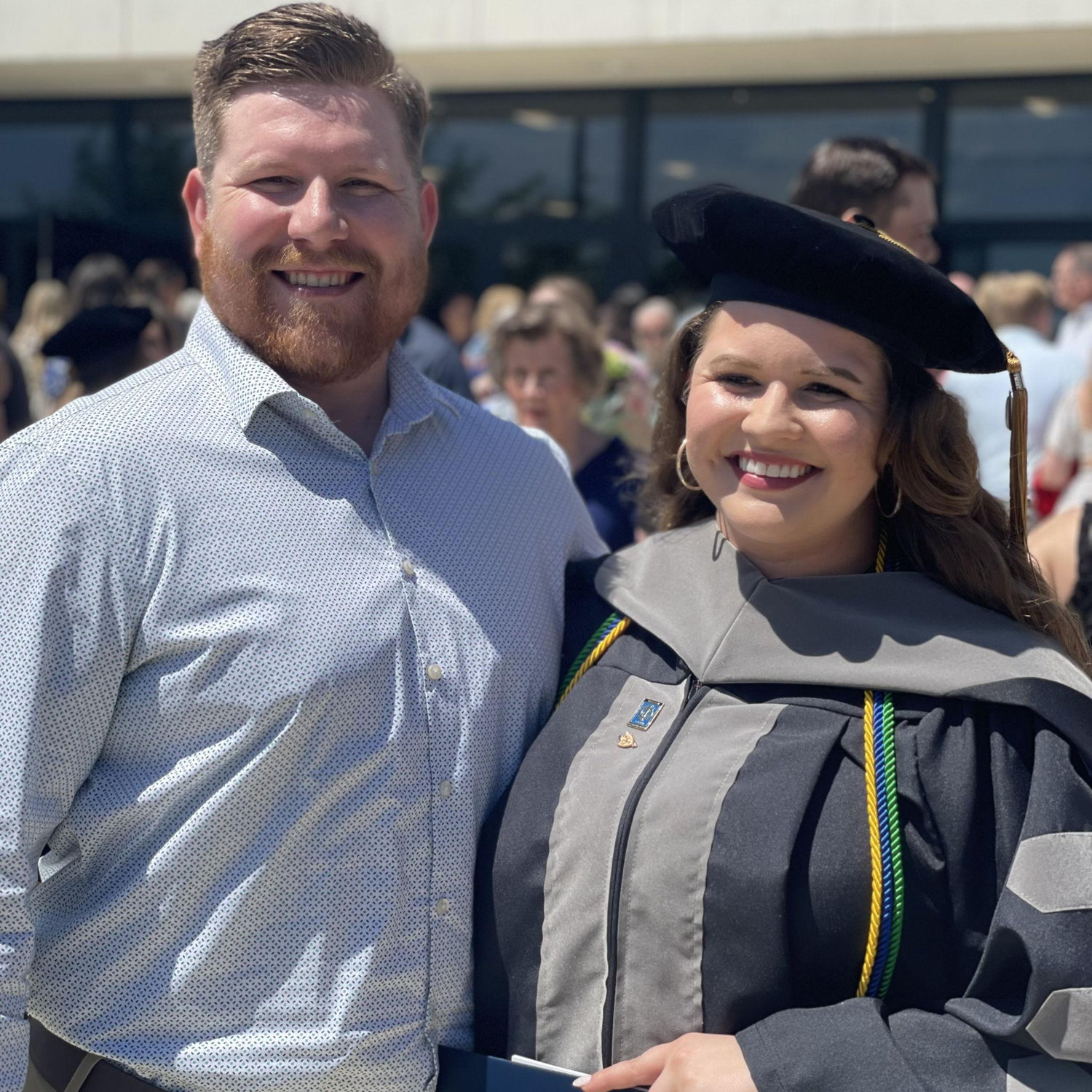 Madeline's graduation from vet school!