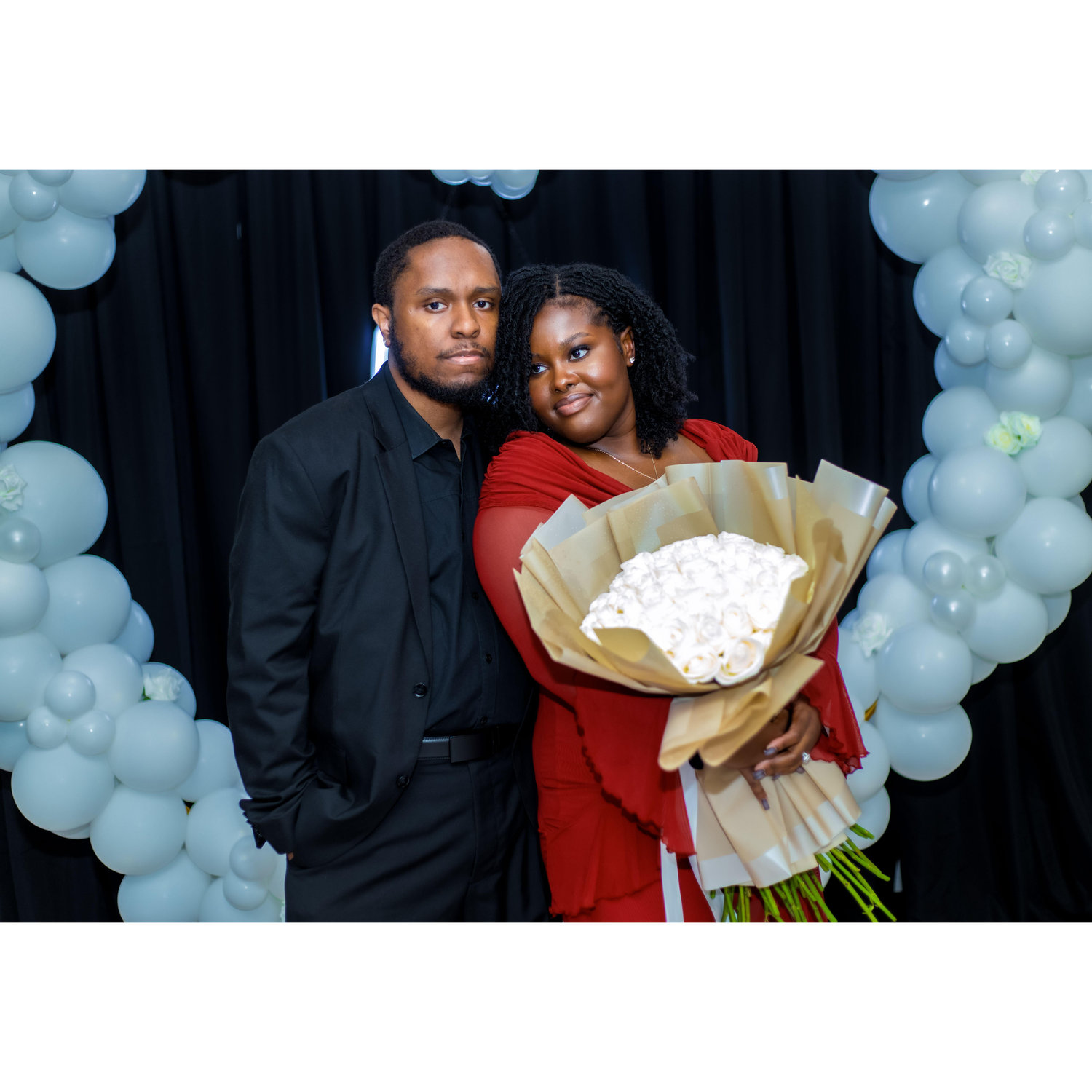 The night Brittney said, "yes!"