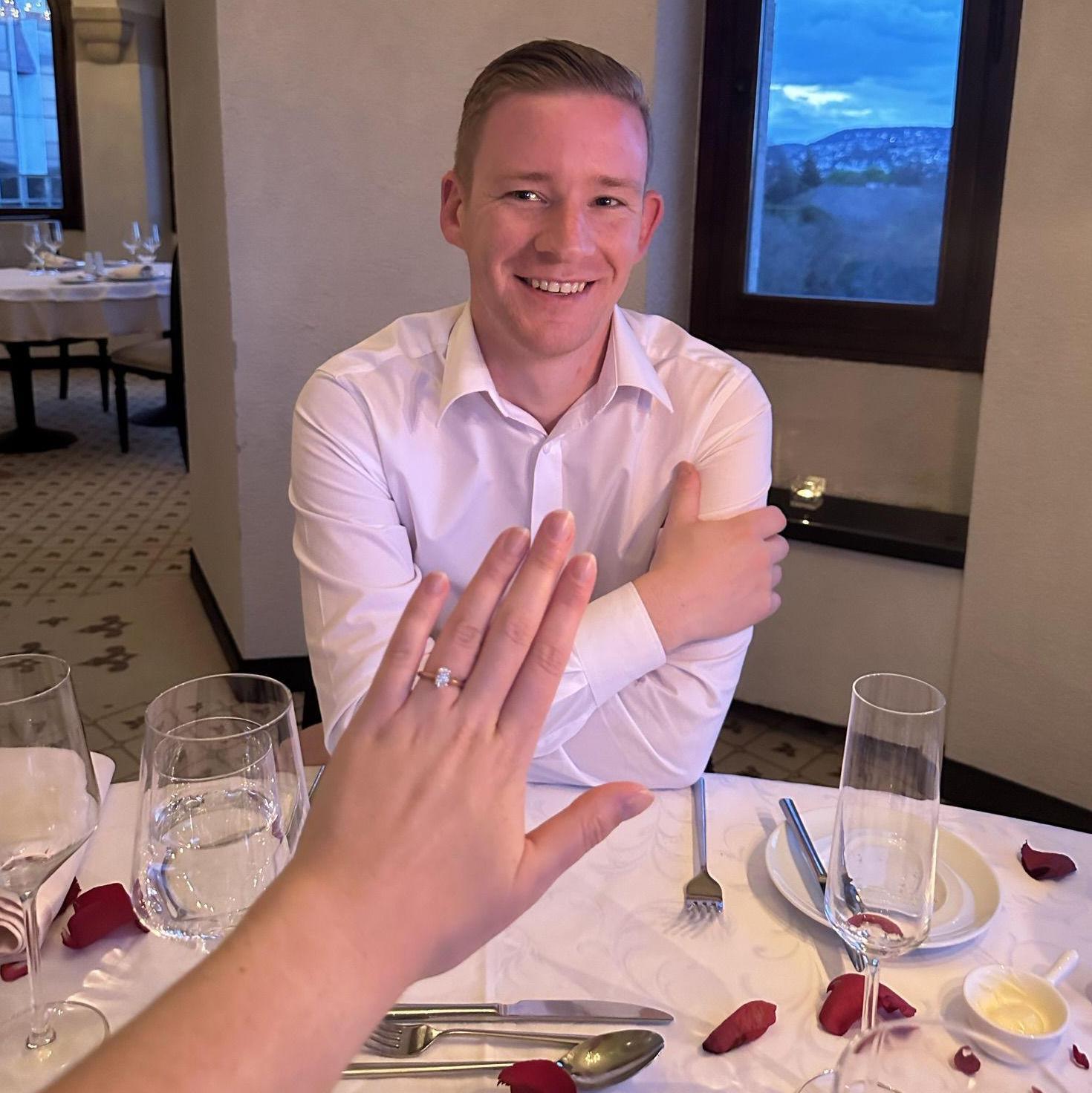 After saying YES