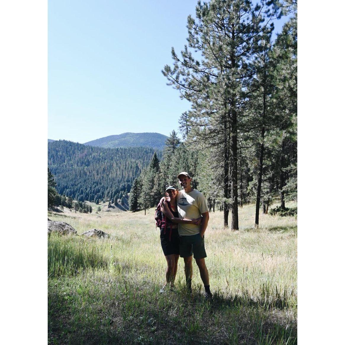 Camping trip in Jemez, New Mexico.